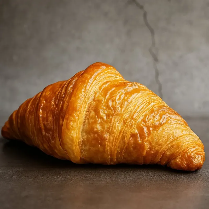 Freshly laminated croissants ready for wholesale supply by Moi Doughssier